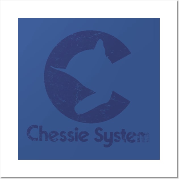 Chessie System Wall Art by MindsparkCreative